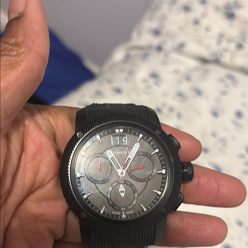 Burberry Black and Gray Chronograph Watch - Picture 4 of 4